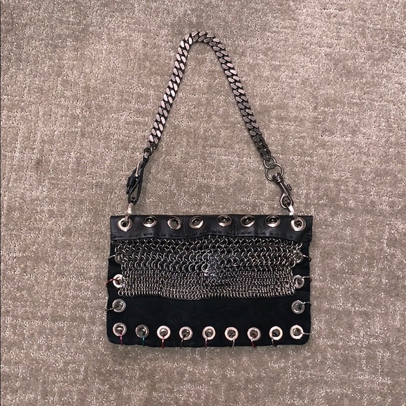 Versus By Versace Bags Versus Versace Vintage Suede Leather